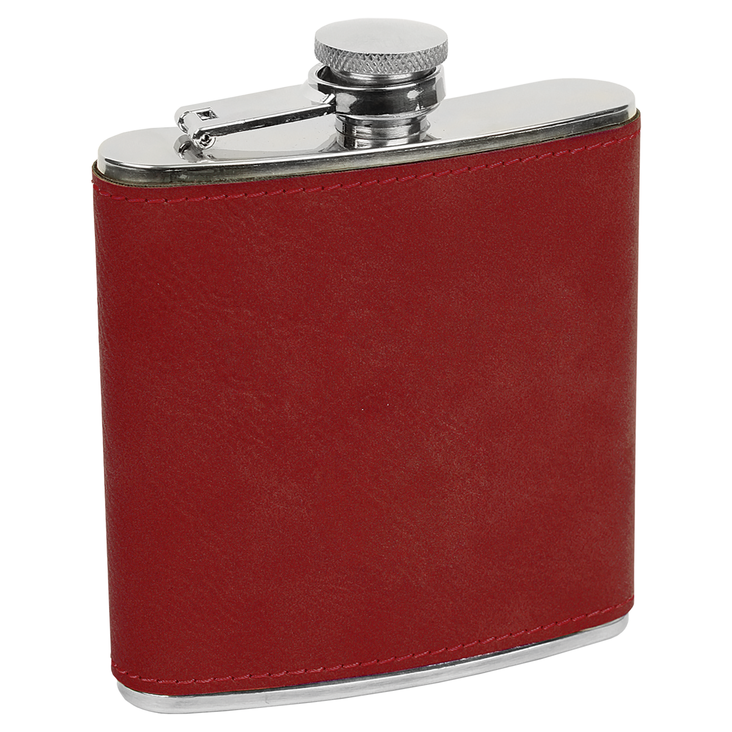 Leatherette Stainless Steel Flask 6oz.