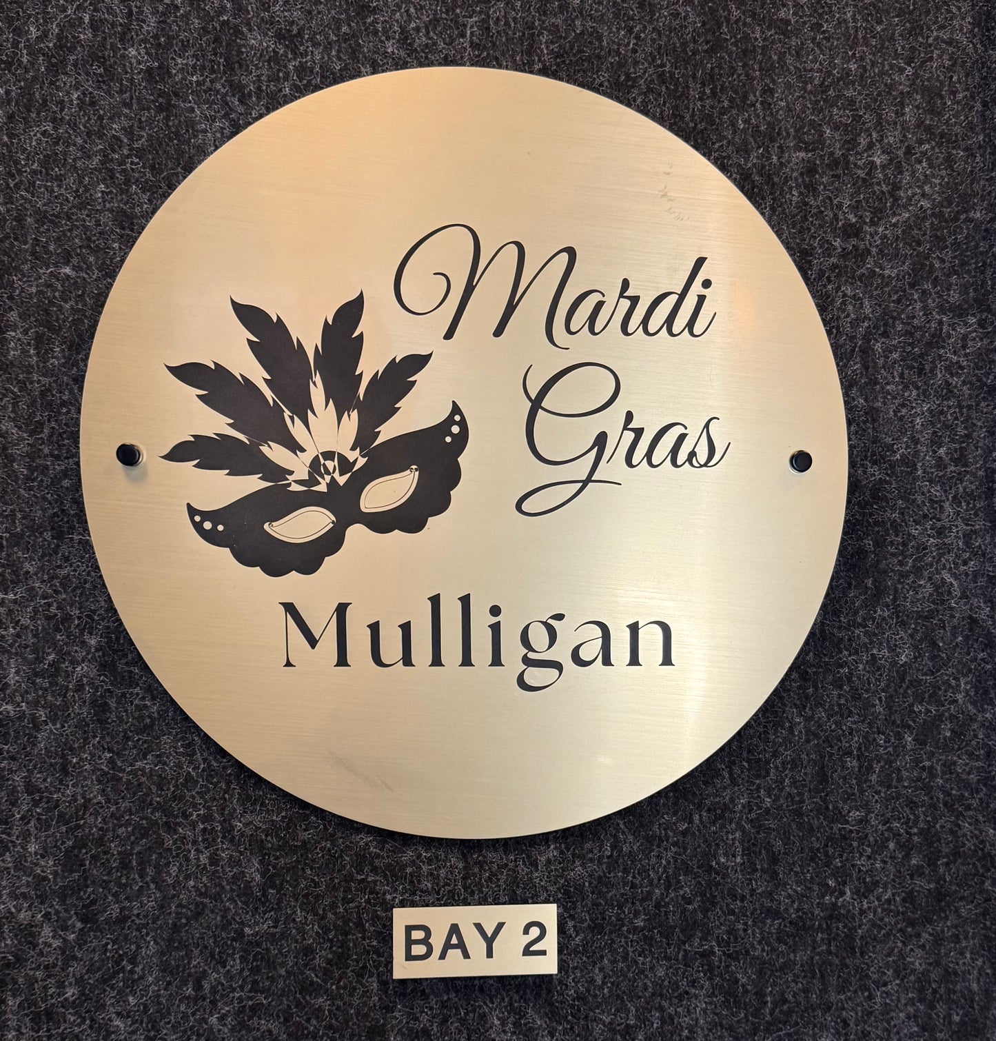 Custom Acrylic 2-layer sign