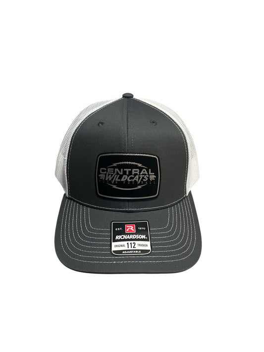 Richardson 112 - Adult Dark Grey with White Mesh